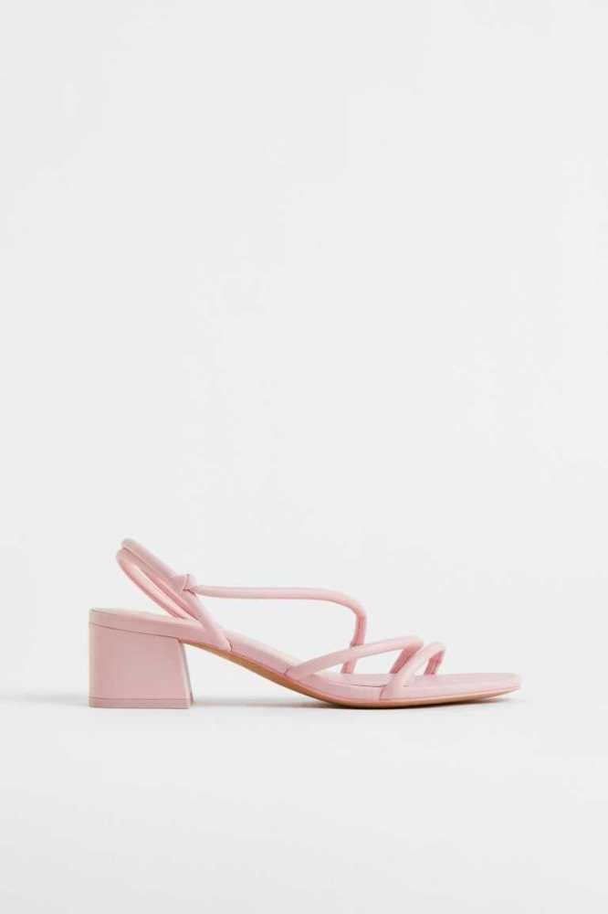 H&M Sandalen Damen Lila | 6520-JNUCR