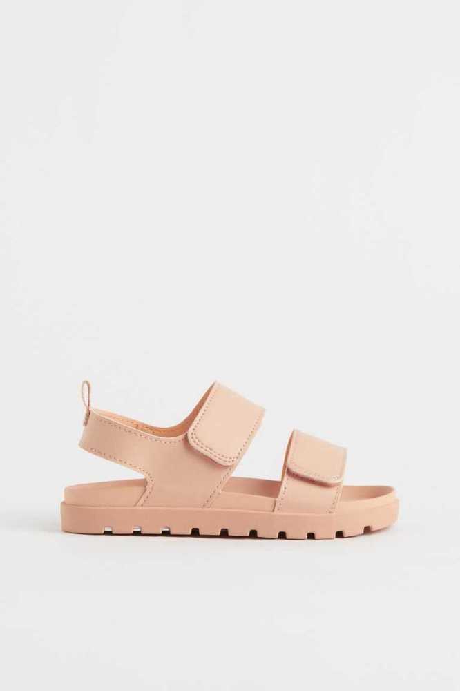 H&M Sandalen Kinder Beige | 0361-AWFXC