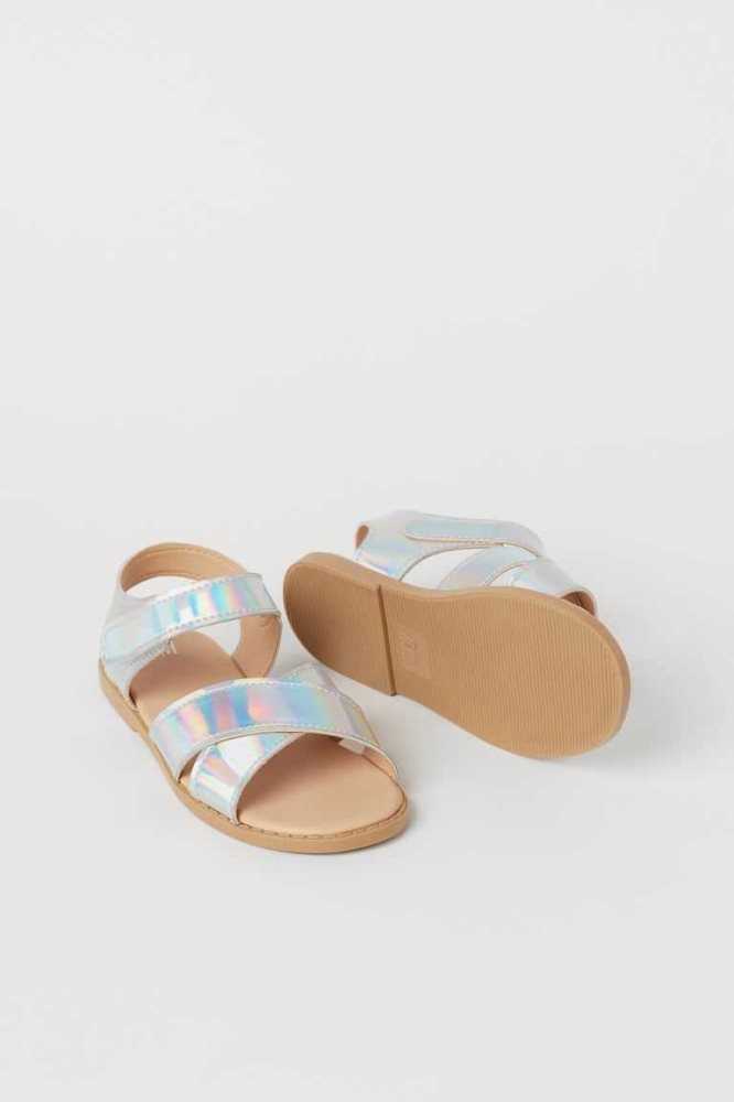 H&M Sandalen Kinder Beige | 5219-QRSBL