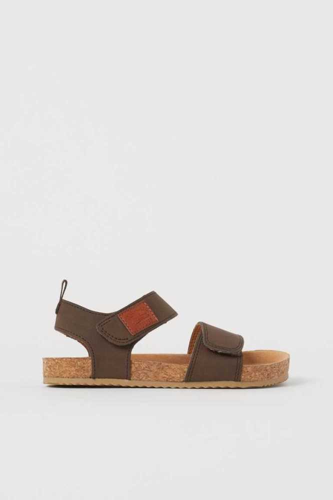 H&M Sandalen Kinder Blau | 1572-XCBJW