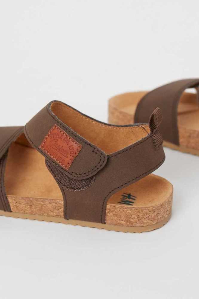 H&M Sandalen Kinder Blau | 1572-XCBJW