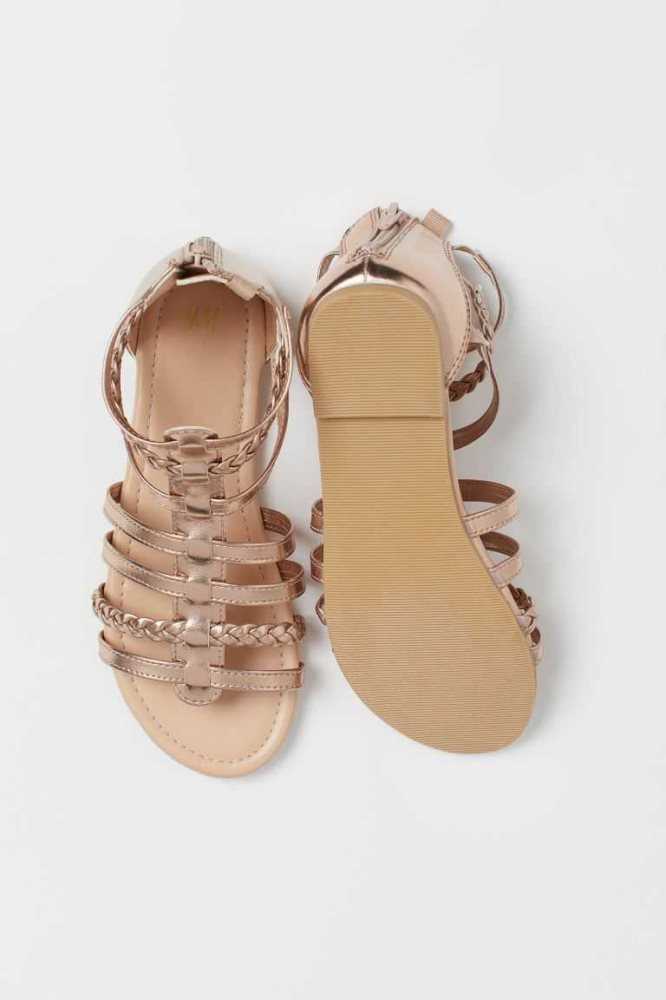 H&M Sandalen Kinder Braun | 5923-IDHMV