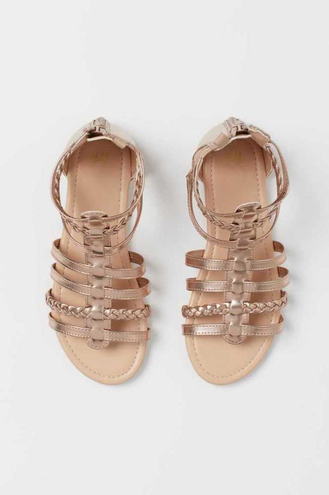 H&M Sandalen Kinder Braun | 5923-IDHMV