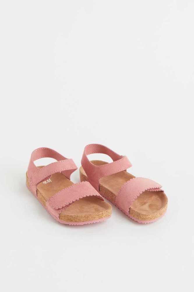 H&M Sandalen Kinder Gold | 6821-CATGV