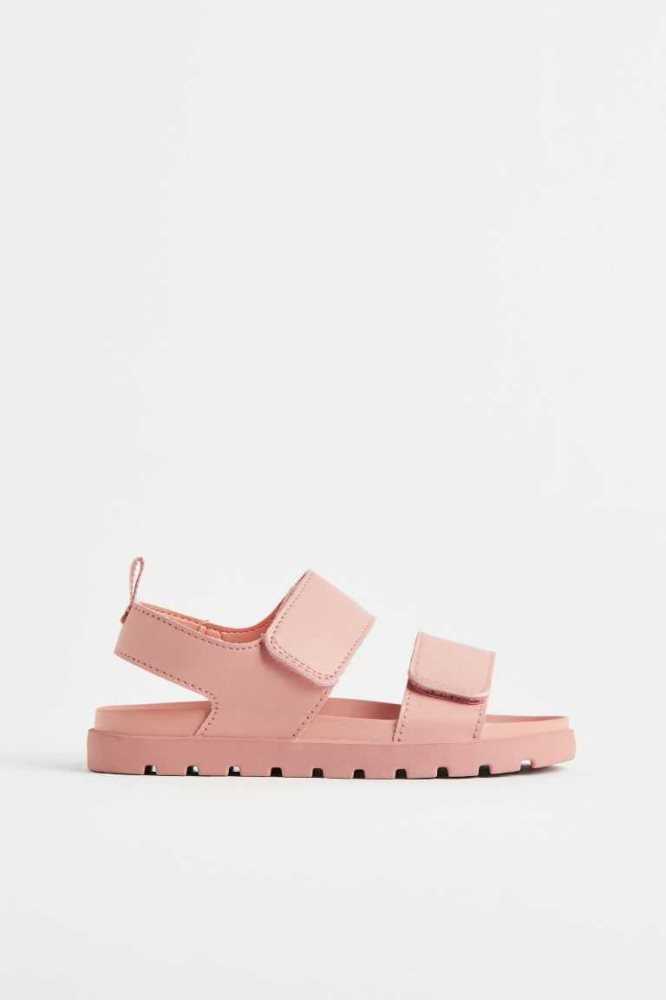 H&M Sandalen Kinder Hellrosa | 6028-WESBD