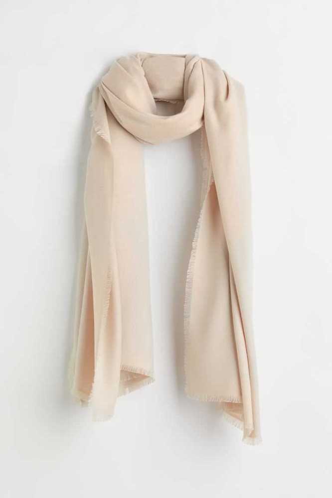 H&M Scarf Schals Damen Schwarz | 9185-HGQJZ