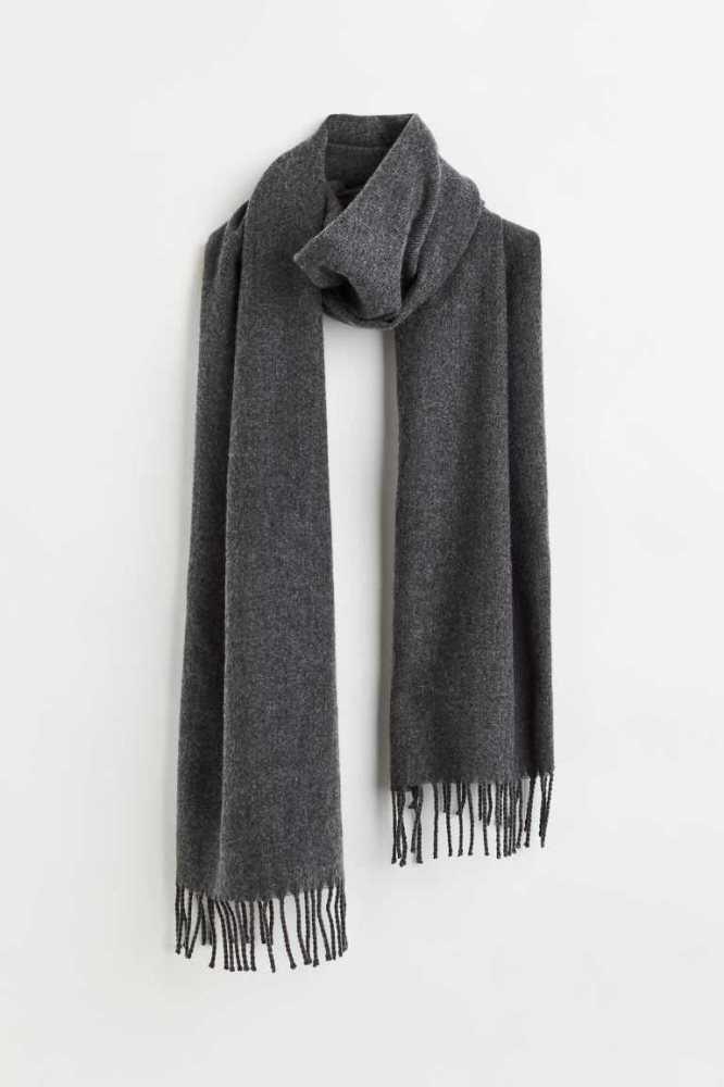 H&M Scarf Schals Herren Weiß Grün | 9472-RUXAC