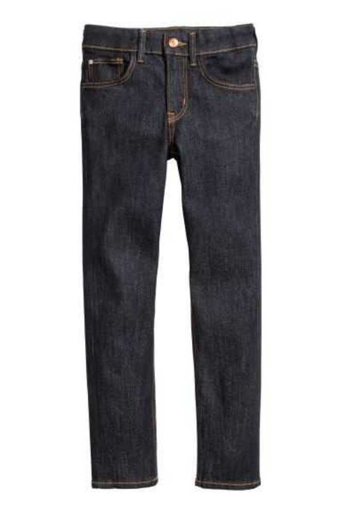 H&M Schlank Fit Jeans Kinder Blau | 1597-BEDWU