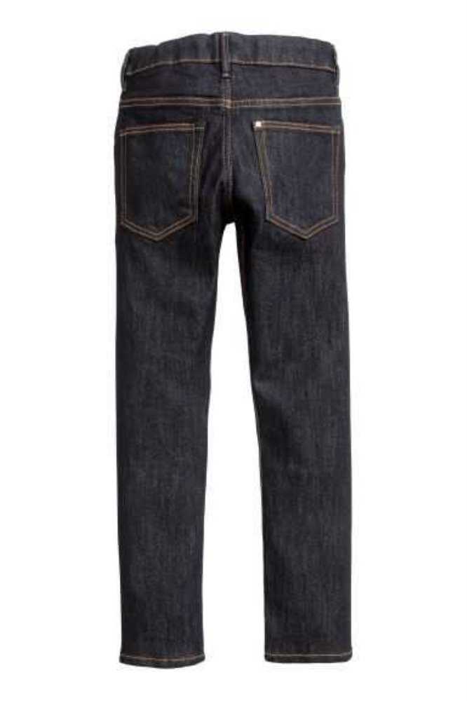 H&M Schlank Fit Jeans Kinder Blau | 1597-BEDWU