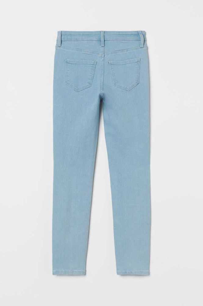 H&M Schlank Fit Jeans Kinder Dunkelblau | 7961-NQHSK