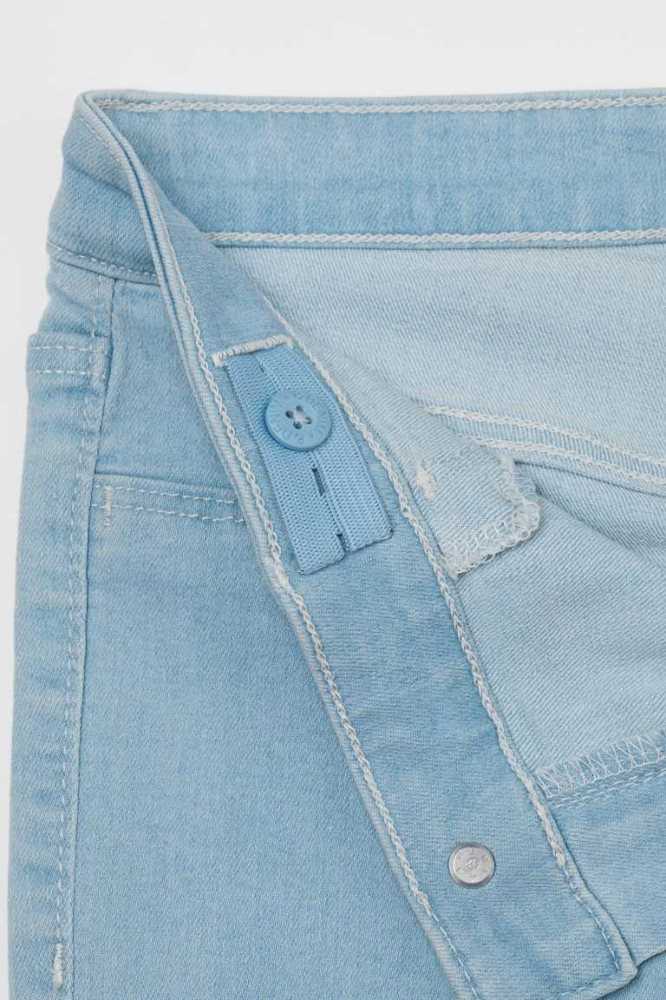 H&M Schlank Fit Jeans Kinder Dunkelblau | 7961-NQHSK