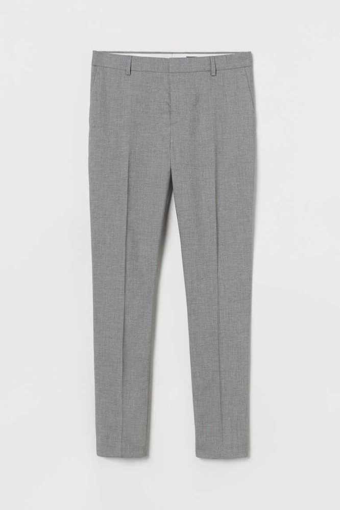 H&M Schlank Fit Suit Pants Blazer Herren Bordeaux | 0357-GUDMT