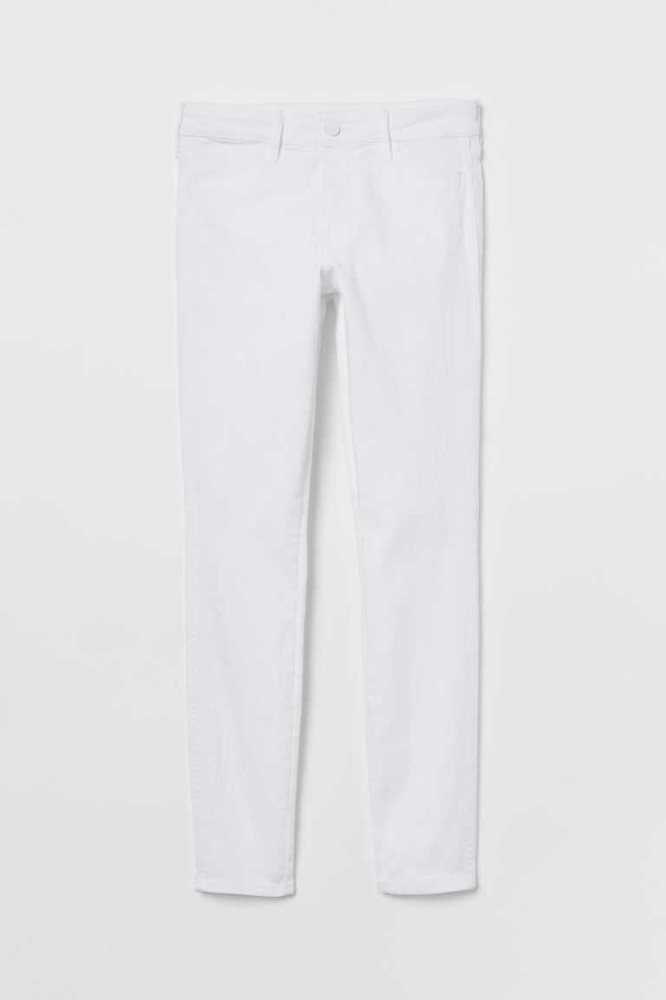 H&M Schlank Regular Ankle Jeans Damen Dunkelblau | 3208-RKLIN