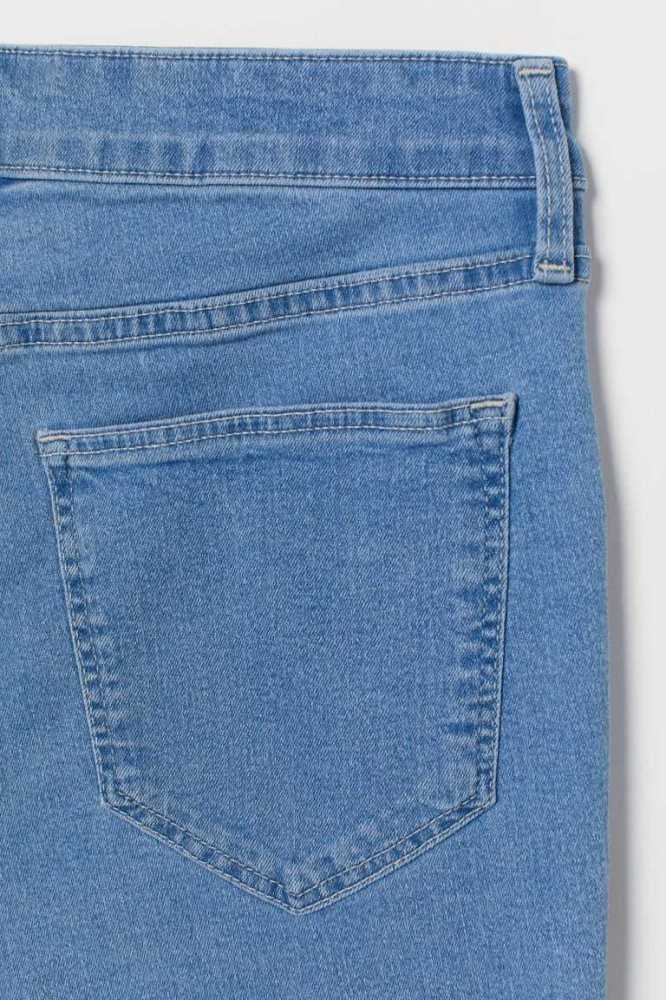 H&M Schlank Regular Ankle Jeans Damen Dunkelblau | 3208-RKLIN