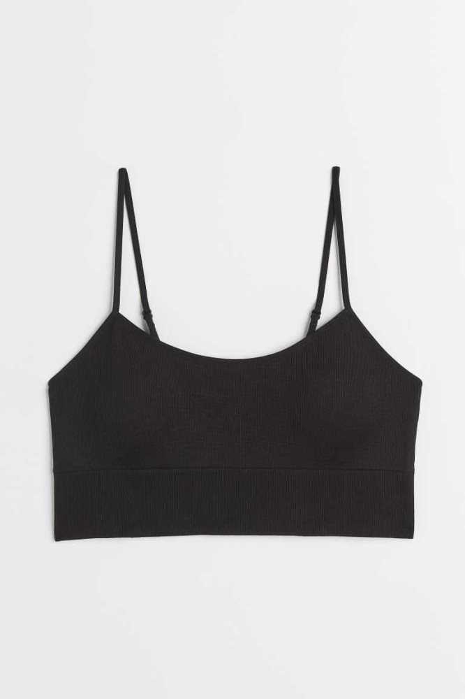 H&M Seamless Bralette Unterwäsche Damen Rosa | 7529-LAXVR