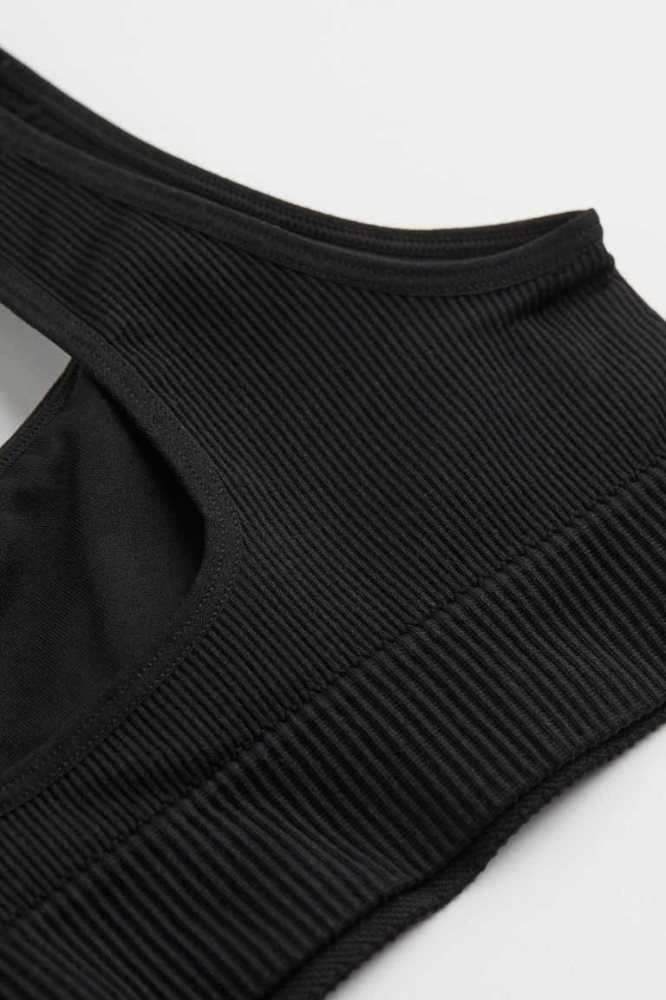 H&M Seamless Gepolstert Bra Unterwäsche Damen Hellblau | 0951-OVTZD