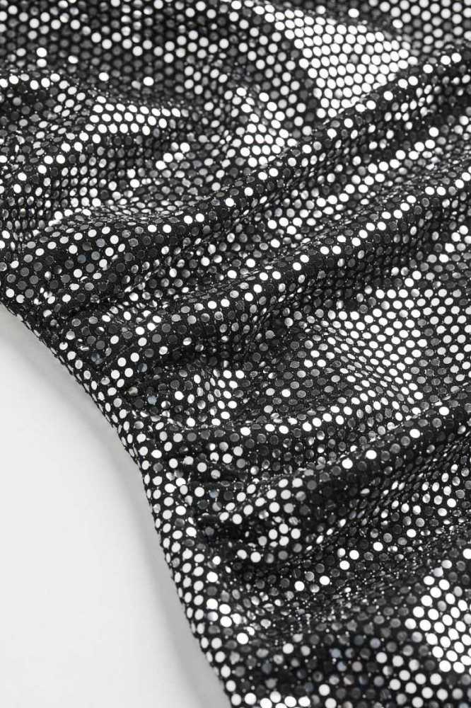 H&M Sequined Bodycon Kleider Damen Silber | 5174-JVXPC