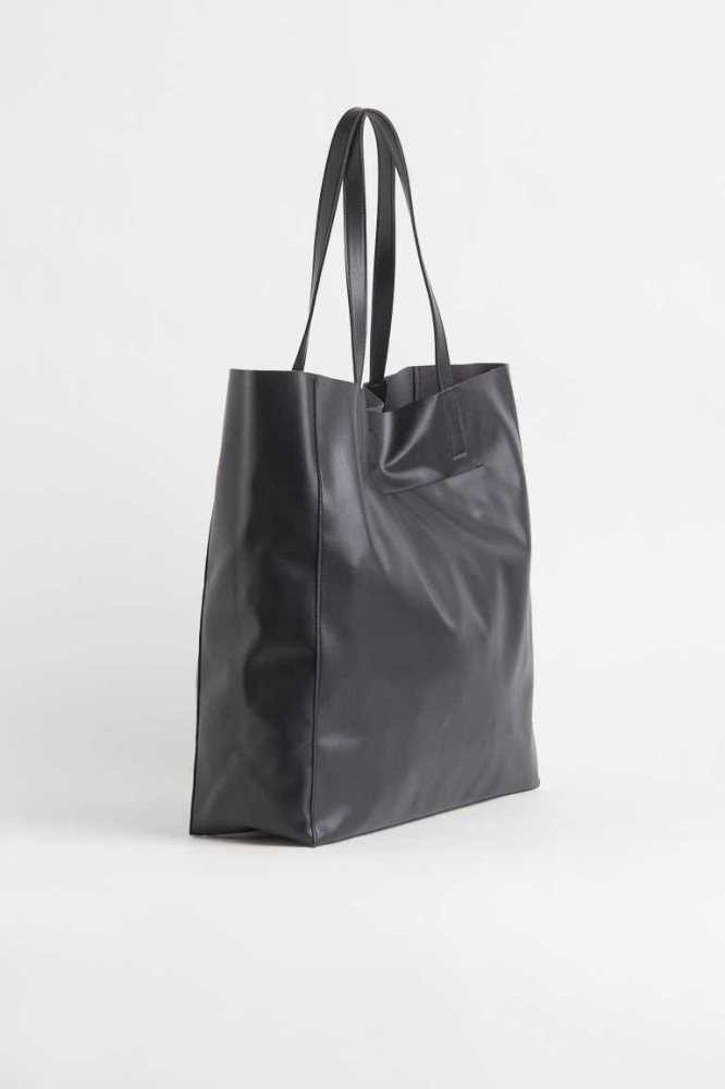 H&M Shopping Tasche Damen Dunkelbraun | 4917-GLWVQ