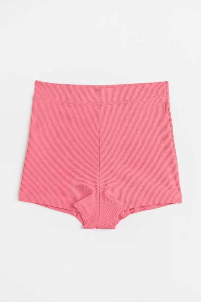 H&M Shortie Bikini Bottoms Strandkleidung Damen Rosa | 5709-XRIVS