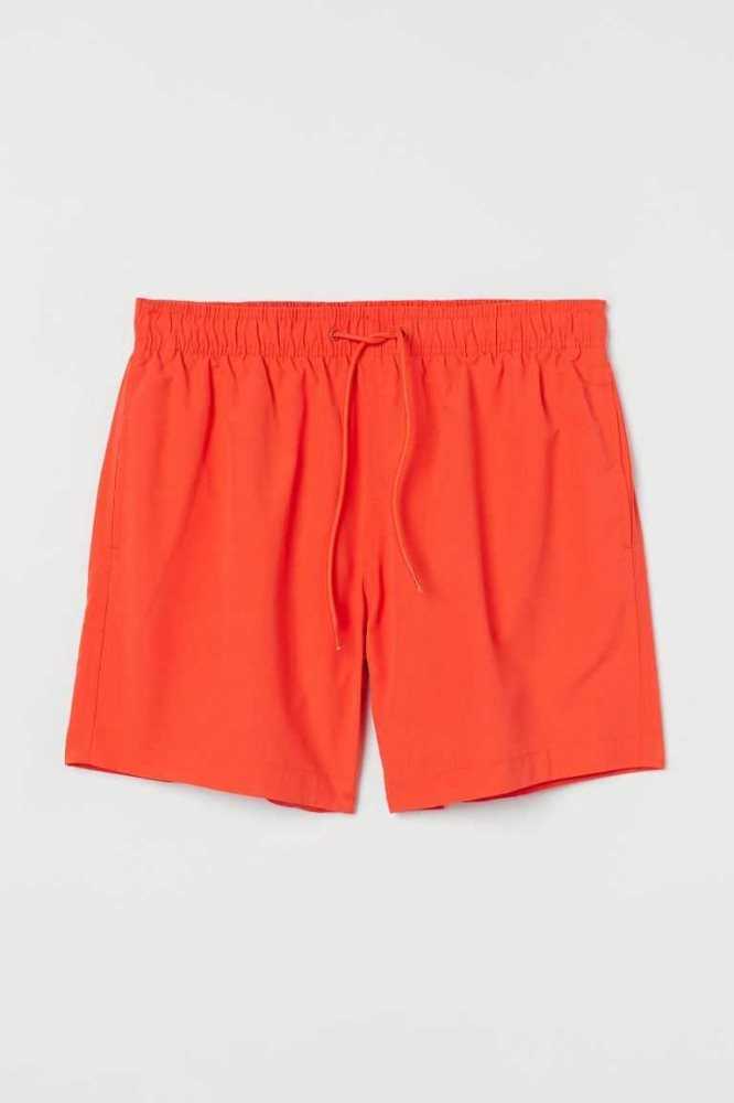 H&M Shorts Bademode Herren Dunkelblau | 2935-STCAO