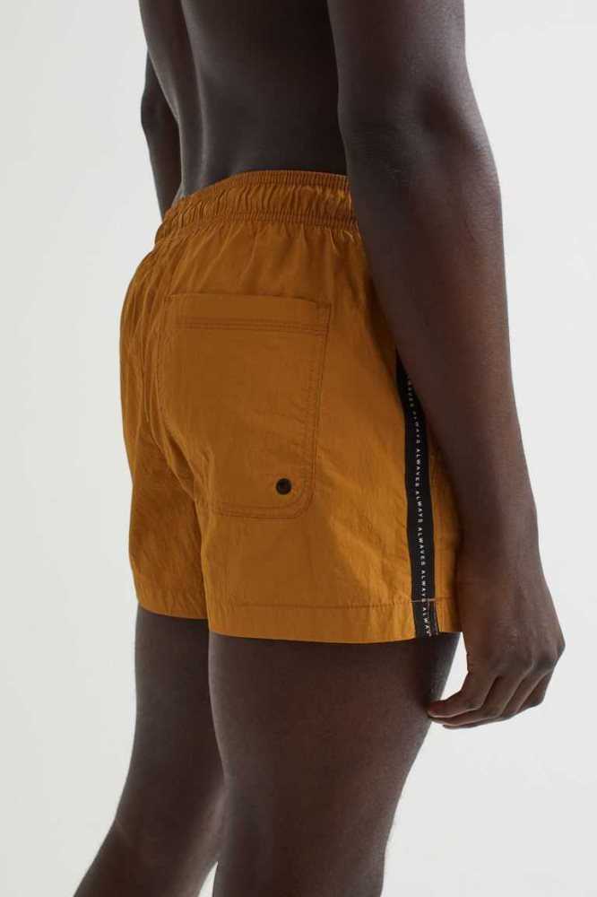 H&M Shorts Bademode Herren Dunkelgrau | 6902-QSDFI