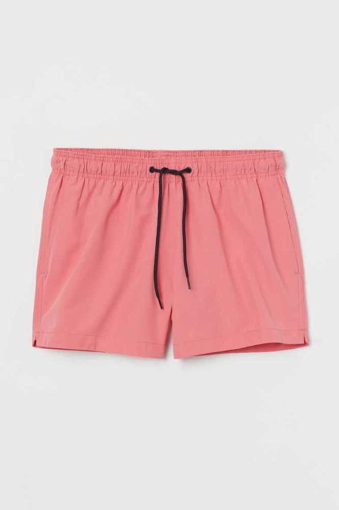 H&M Shorts Bademode Herren Hellgrün | 3942-KCHLX