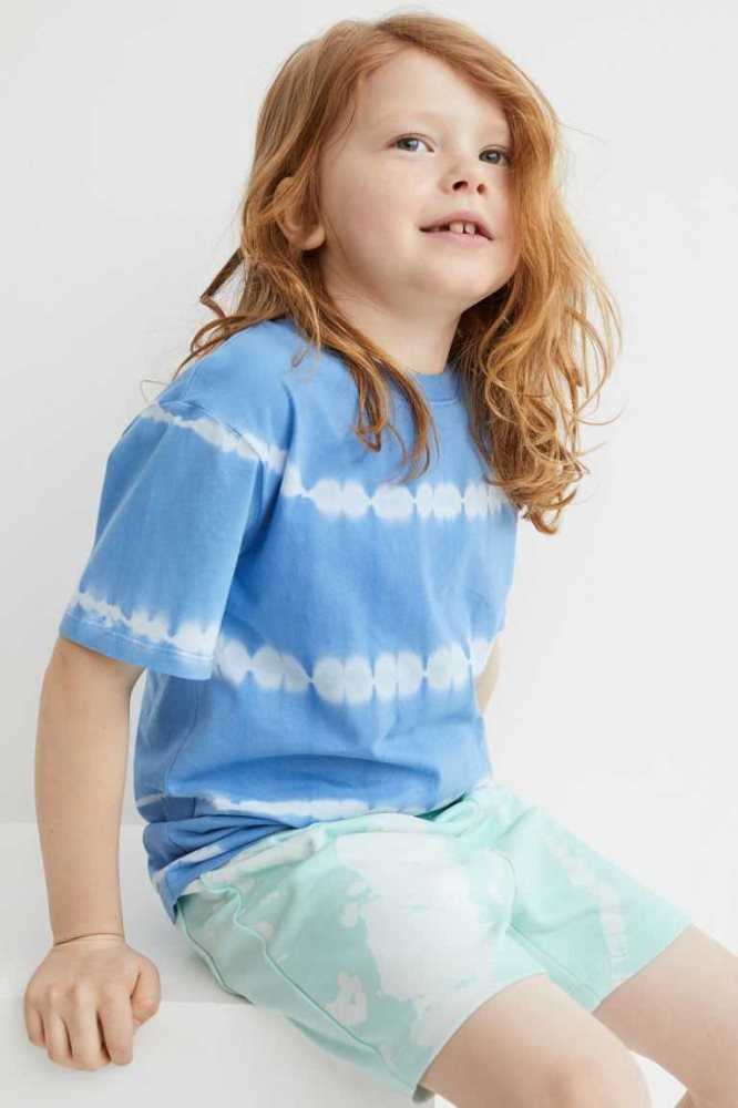 H&M Shorts Kurze Hose Kinder Blau | 7625-RBNWQ