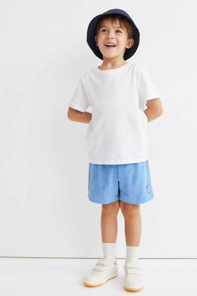 H&M Shorts Kurze Hose Kinder Blau | 7625-RBNWQ