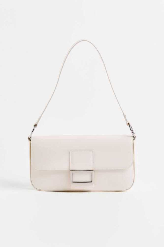 H&M Shoulder Tasche Damen Beige | 0257-GXLVU