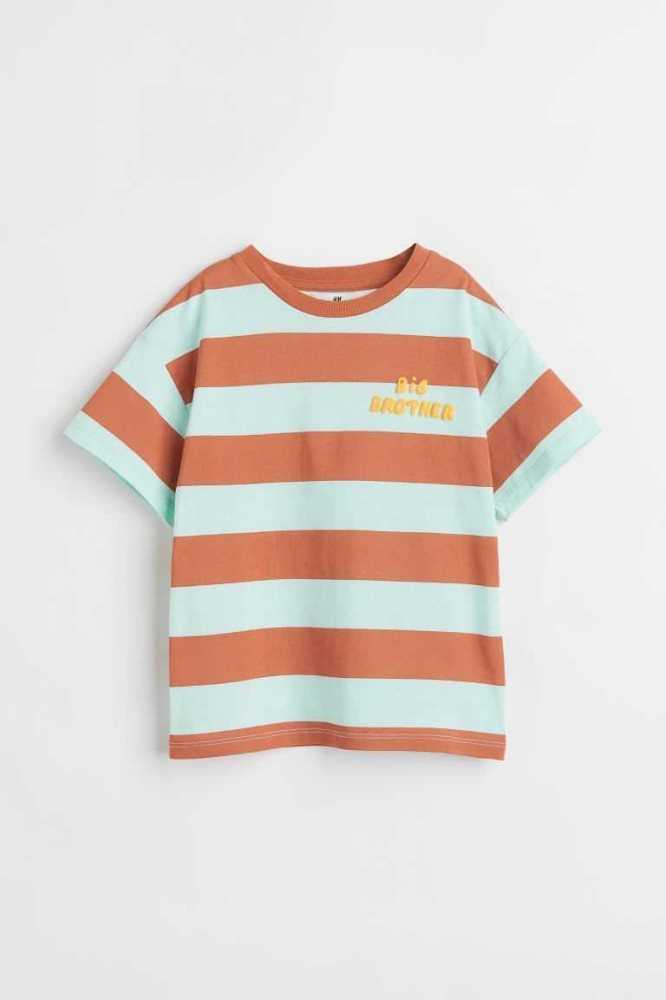 H&M Sibling Oberteile Kinder Hellblau | 4538-VFYGN