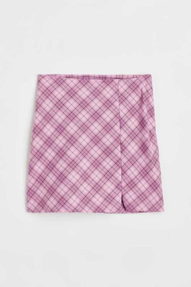 H&M Skirt Röcke Kinder Rot Schwarz | 5086-GFYET