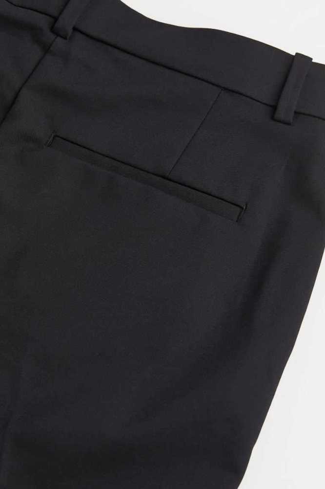 H&M Slacks Hose Damen Schwarz | 8076-MTZWJ