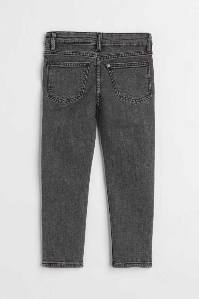 H&M Slim FitReinforced Knees Jeans Kinder Hellblau | 6597-UPNQZ