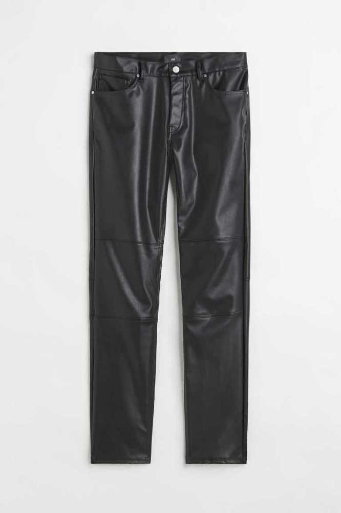 H&M Slim Fit Hose Herren Dunkelbraun | 6275-DQIZR