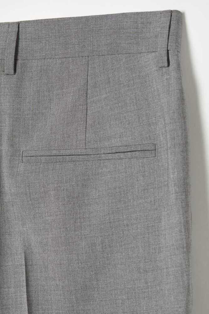 H&M Slim Fit Suit Pants Blazer Herren Beige | 2795-NCHPX