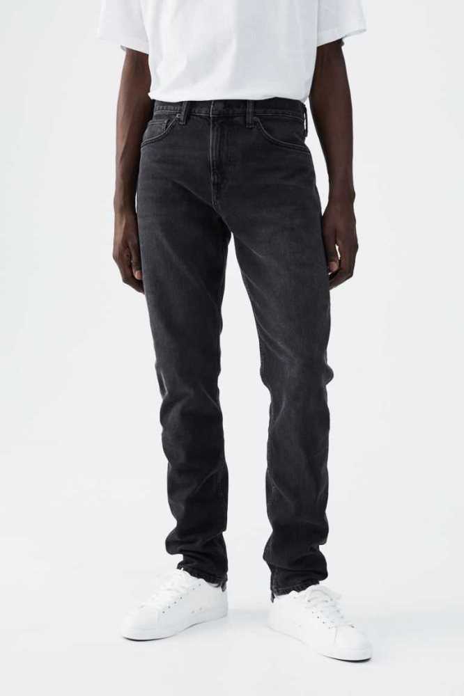 H&M Slim Jeans Herren Blau | 2618-WXVRP