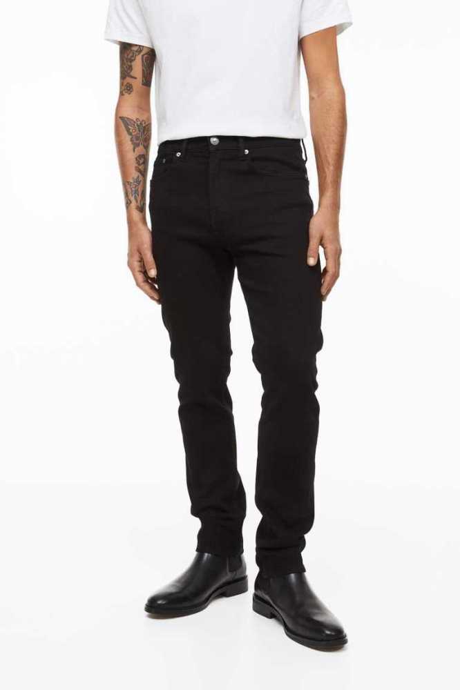 H&M Slim Jeans Herren Blau | 8620-QMHLN