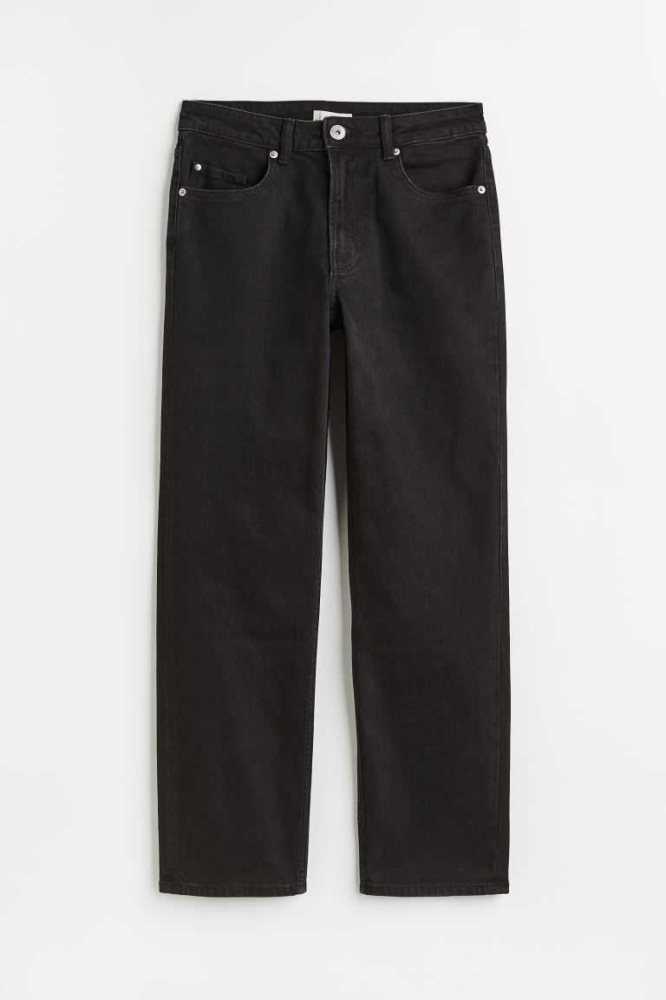 H&M Slim Regular Ankle Jeans Damen Weiß | 4639-ASIYG