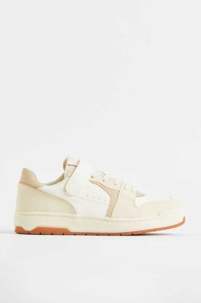 H&M Sneakers Herren Beige | 7045-NSTLK