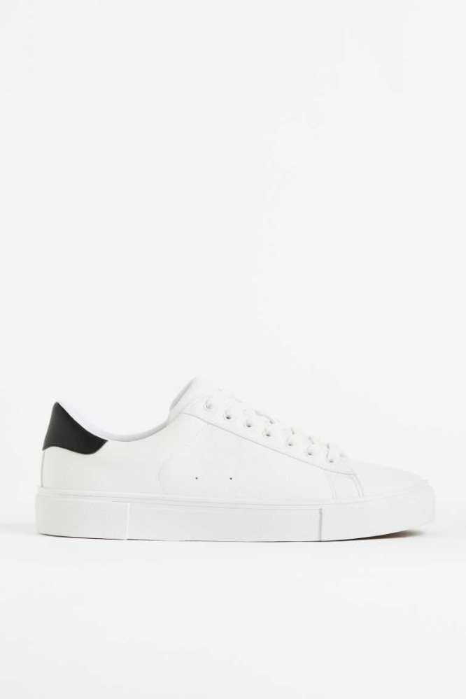 H&M Sneakers Herren Schwarz | 0965-AKMTR