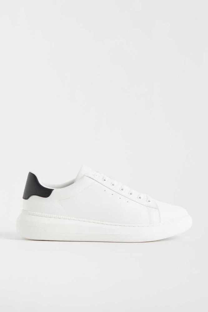 H&M Sneakers Herren Schwarz | 8057-DIWMX