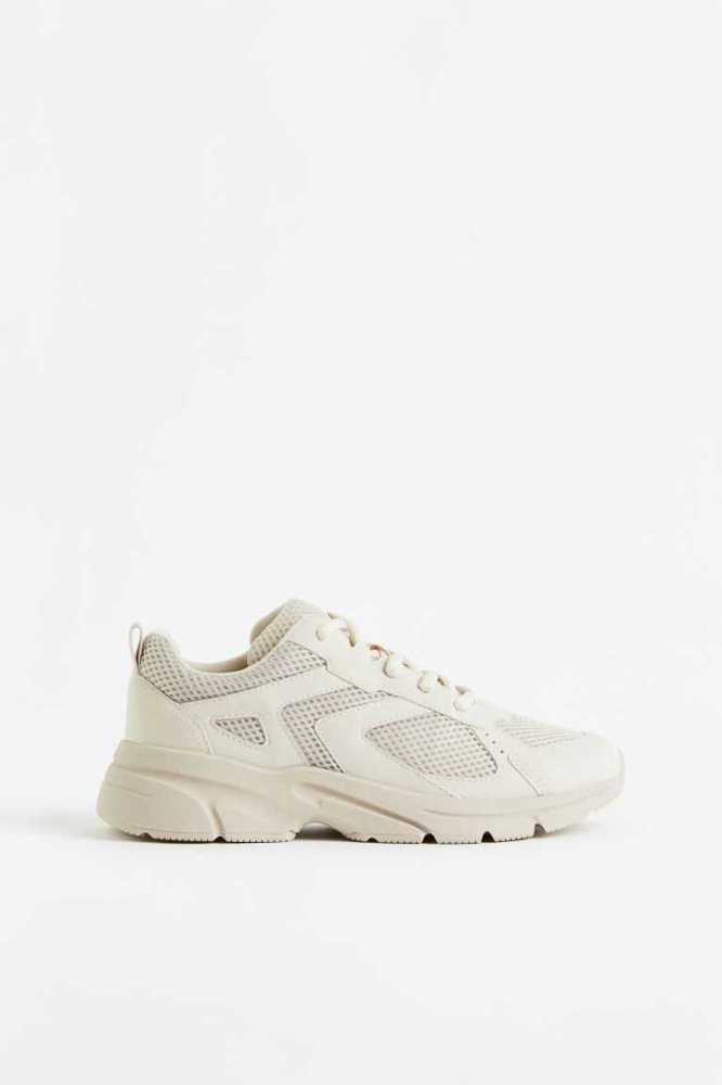 H&M Sneakers Kinder Hellbeige | 1423-UGBLY