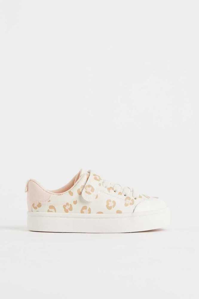 H&M Sneakers Kinder Silber | 5028-LPDXN