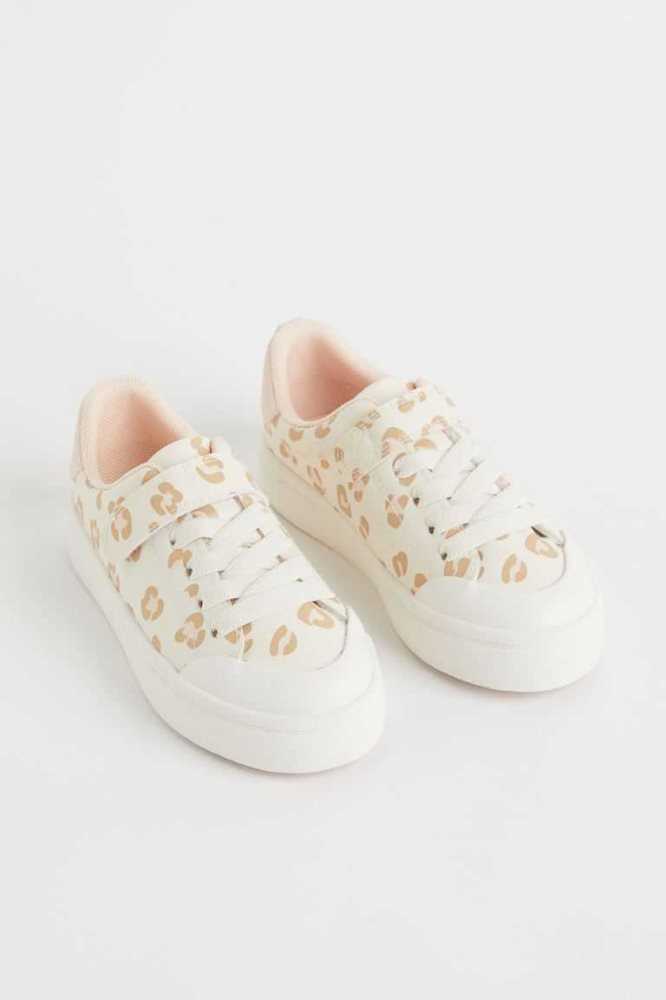 H&M Sneakers Kinder Silber | 5028-LPDXN