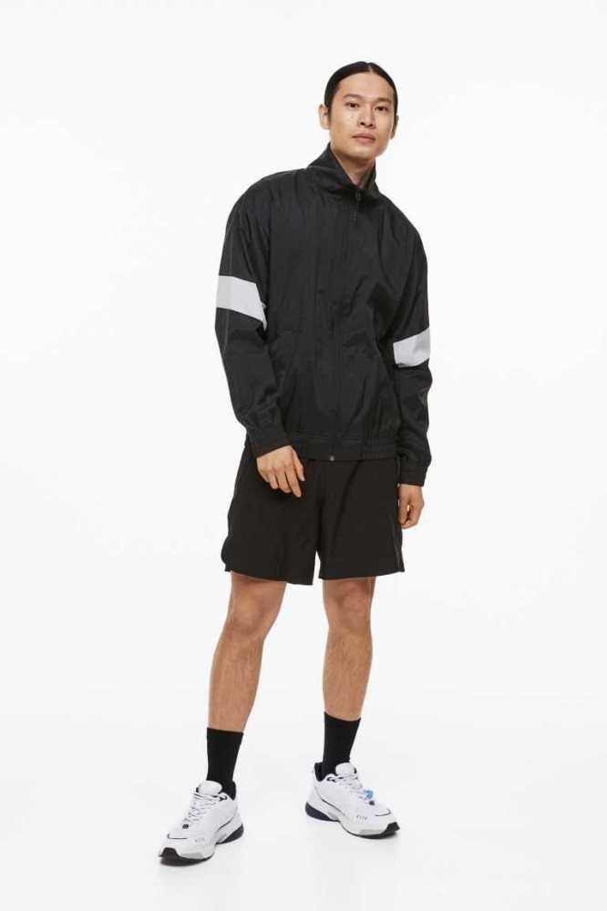 H&M Sports Sportbekleidung Herren Schwarz | 6328-RHXQF