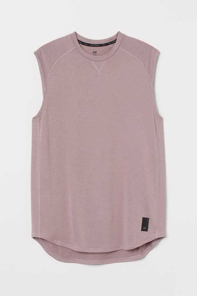 H&M Sports Tank Top Sportbekleidung Herren Weiß | 0275-KBICX