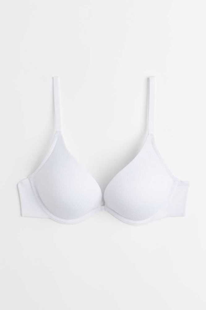 H&M Super Push-up Jersey Bra Unterwäsche Damen Hellbeige | 0896-MZOGT