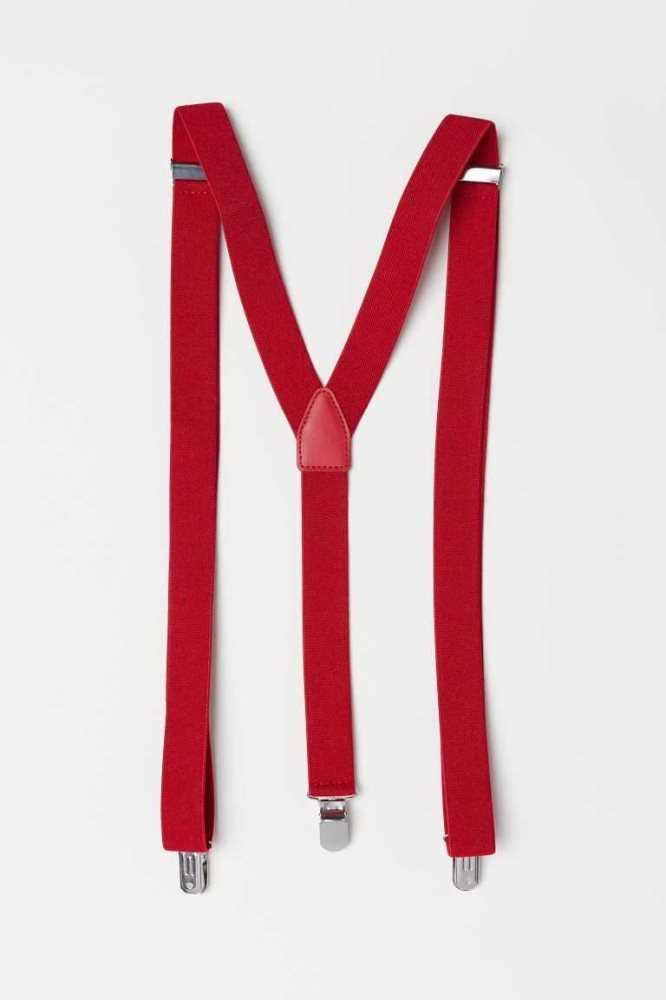 H&M Suspenders Ausrüstungen Herren Schwarz | 4593-DHXTL