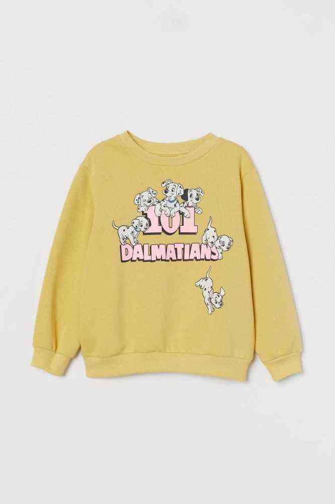 H&M Sweatshirt Hemd Kinder Hellbeige | 8965-MQUFC