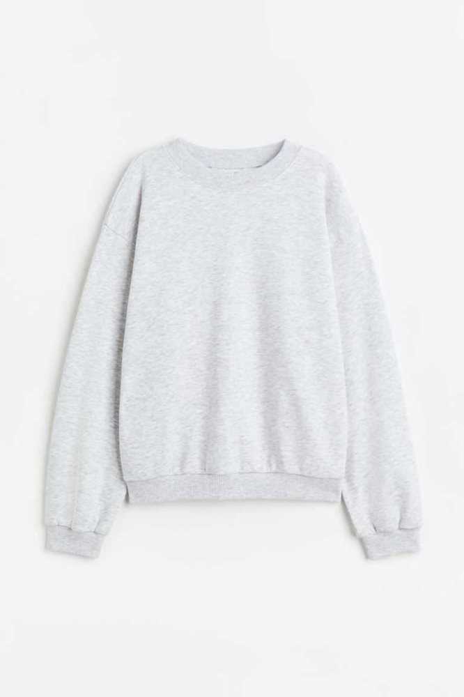 H&M Sweatshirt Hemd Kinder Hellgrün | 0918-SBIJA